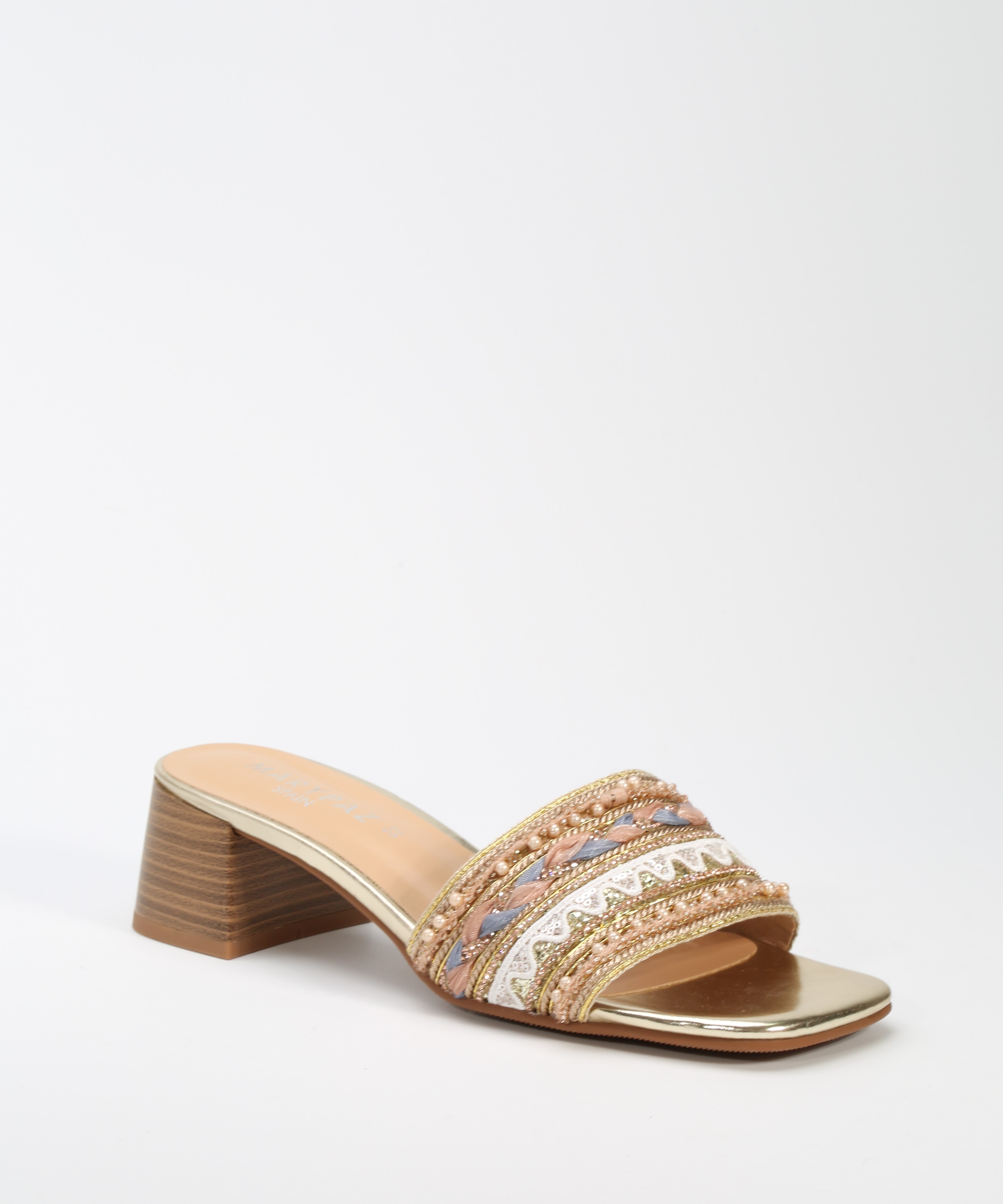 Sandalias tacón mule image number null
